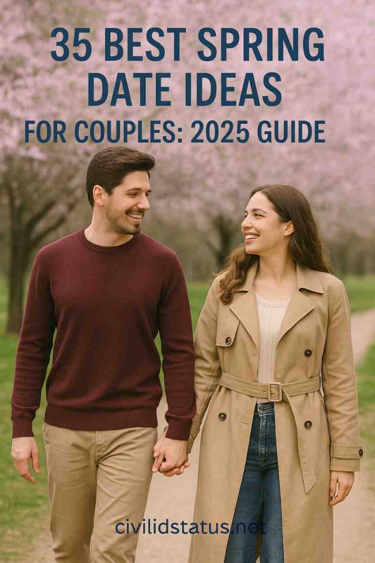 35 Best Spring Date Ideas for Couples: 2025 Guide