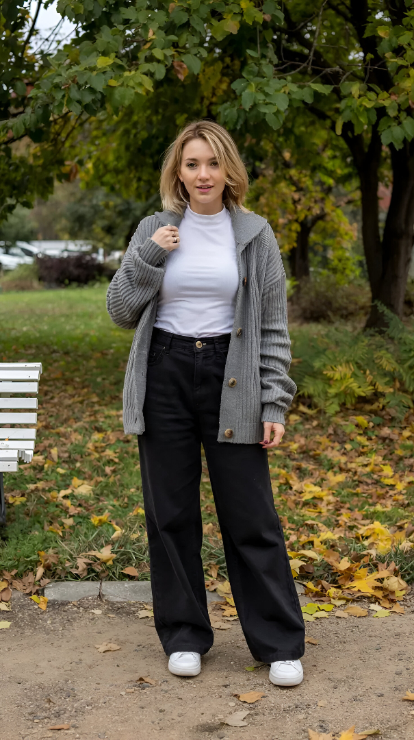 Casual Cardigan Ease