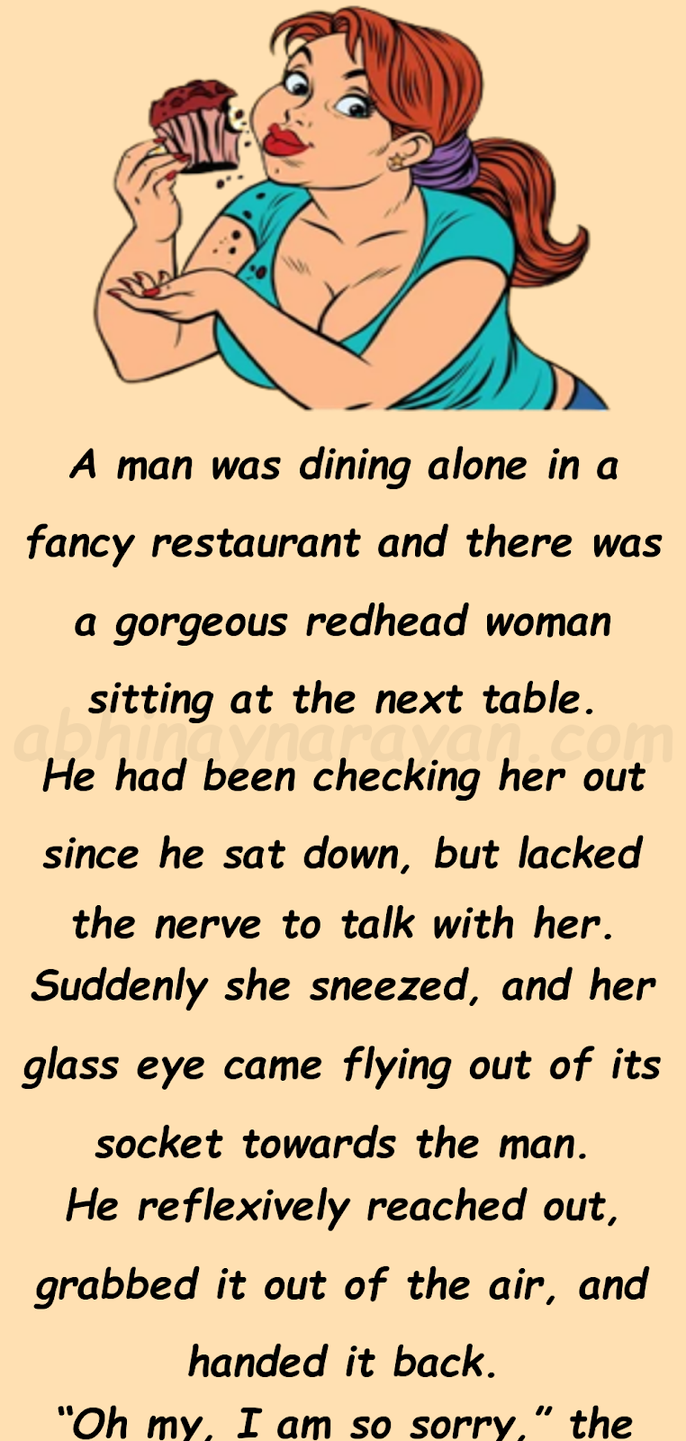 A gorgeous redhead woman