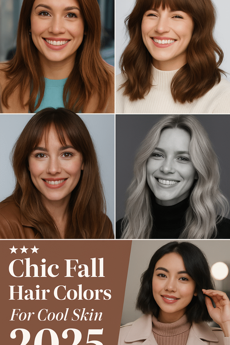 Best Fall Hair Colors for Cool Skin Tones 2025: Top Shades to Try This Autumn for a Flattering Look