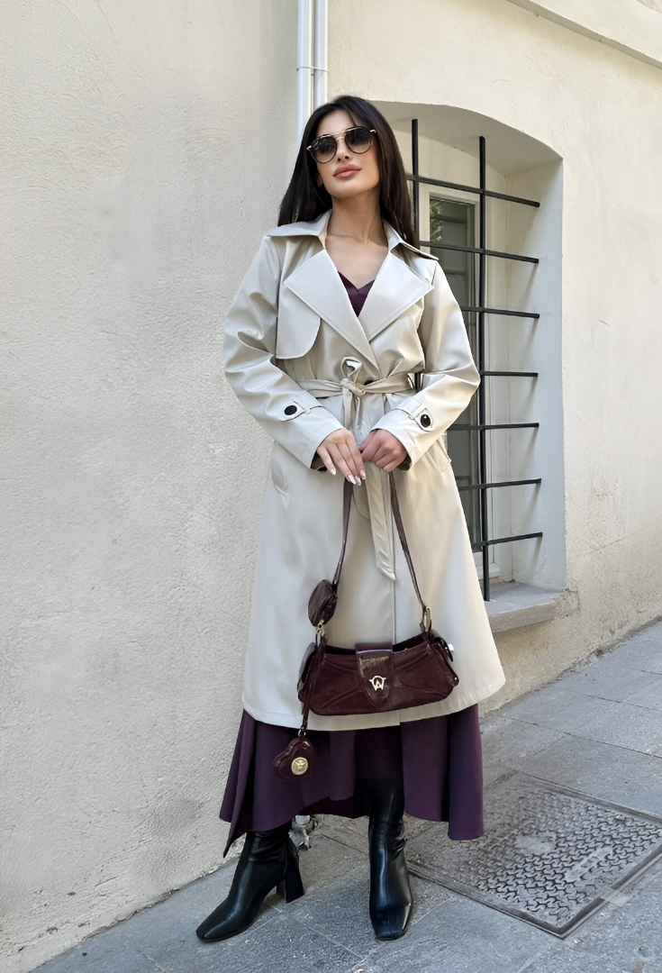 Beige Trench Coat