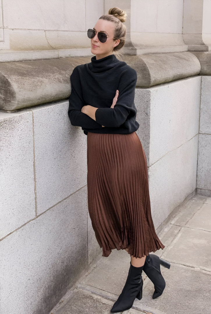 8+ Trendy Fall Skirt Outfits to Keep You Cozy