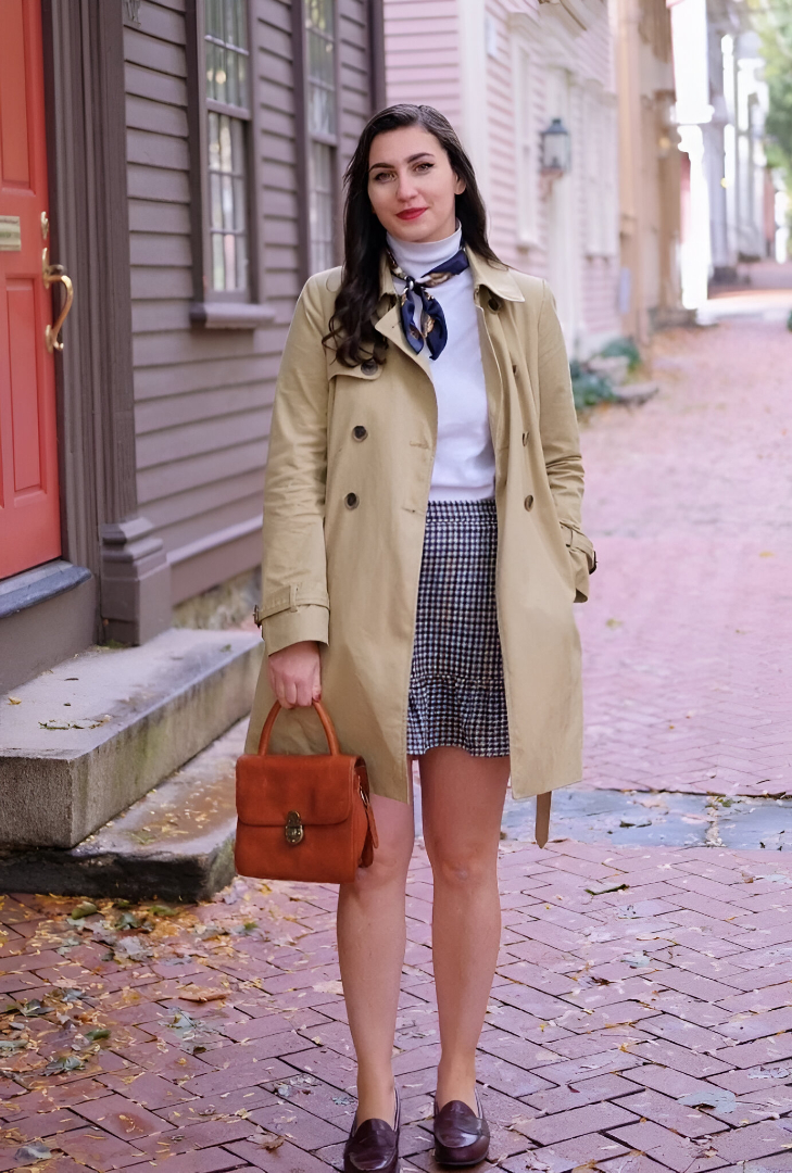 Beige Trench Coat