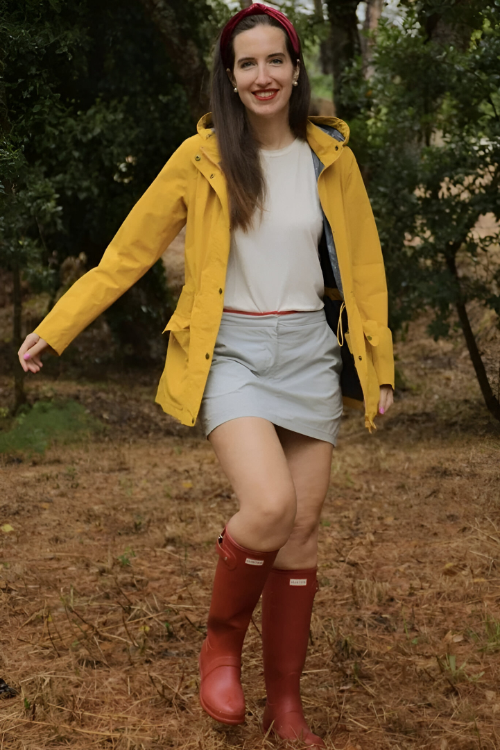 Yellow Rain Jacket